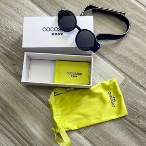Cocosand Baby Sunglasses in Matte Blue - LIKE NEW!